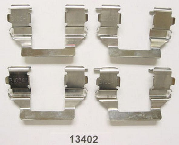 Better Brake Parts Disc Brake Hardware Kit P/N:13402K Fits: Dodge Raider, Dodge Ram 50, Honda Passport, Isuzu Amigo, Isuzu Pickup, Isuzu Rodeo, Isuzu Trooper, Mitsubishi Mighty Max, Mitsubishi Montero, Mitsubishi Van - Image 1