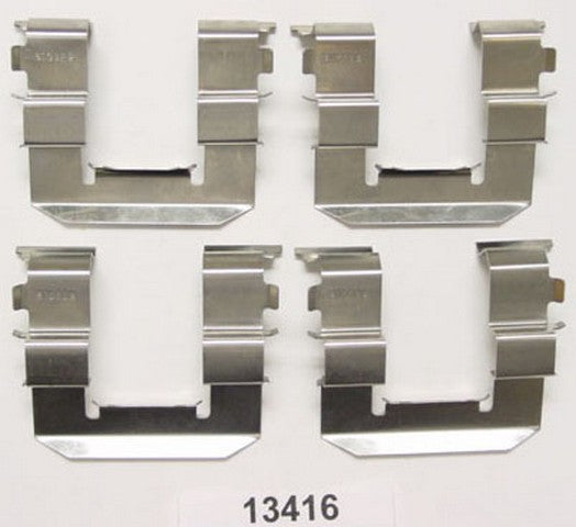 Better Brake Parts Disc Brake Hardware Kit P/N:13416K Fits: Nissan 240sx 96-89 - Image 1
