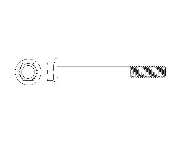 Better Brake Parts Disc Brake Caliper Bolt P/N:13420 Fits: Honda Insight 06-00 - Image 1