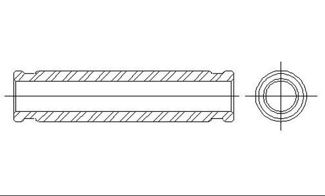 Better Brake Parts Disc Brake Caliper Pin Sleeve P/N:13421 Fits: Honda Insight 06-00 - Image 1