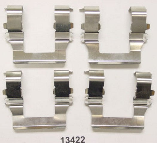 Better Brake Parts Disc Brake Hardware Kit P/N:13422K Fits: Chrysler Sebring, Dodge Avenger, Dodge Stratus, Eagle Summit, Eagle Talon, Mitsubishi Eclipse, Mitsubishi Expo, Mitsubishi Expo Lrv, Mitsubishi Galant, Mitsubishi Mirage - Image 1
