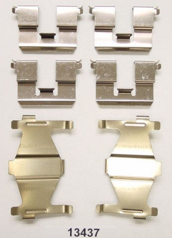 Better Brake Parts Disc Brake Hardware Kit P/N:13437K Fits: Nissan 200sx 98-95, Nissan Sentra 99-95 - Image 1