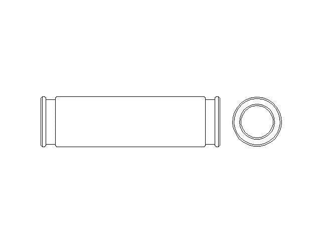 Better Brake Parts Disc Brake Caliper Pin Sleeve P/N:13441 Fits: Dodge Sprinter 2500 06-03, Dodge Sprinter 3500 06-03, Freightliner Sprinter 2500 06-02, Freightliner Sprinter 3500 06-02 - Image 1