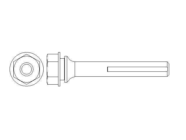 Better Brake Parts Disc Brake Caliper Bolt P/N:13445 Fits: Dodge Sprinter 2500 06-03, Dodge Sprinter 3500 06-03, Freightliner Sprinter 2500 06-02, Freightliner Sprinter 3500 06-02 - Image 1