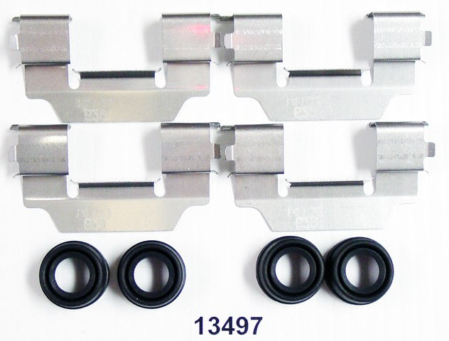 Better Brake Parts Disc Brake Hardware Kit P/N:13497K Fits: Cadillac Cts 14-08, Cadillac Srx 16-10, Chevrolet Camaro 15-10 - Image 1