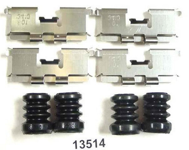Better Brake Parts Disc Brake Hardware Kit P/N:13514K Fits: Suzuki Forenza 05-04, Suzuki Reno 06-05 - Image 1