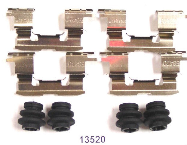 Better Brake Parts Disc Brake Hardware Kit P/N:13520K Fits: Scion Xa 06-04, Scion Xb 06-04, Toyota Echo 05-02, Toyota Mr2 Spyder 05-00, Toyota Prius 09-01 - Image 1