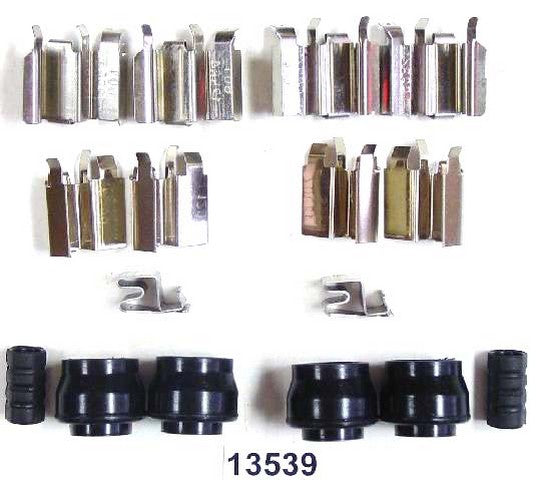Better Brake Parts Disc Brake Hardware Kit P/N:13539K Fits: Mazda Rx-8 11-04 - Image 1