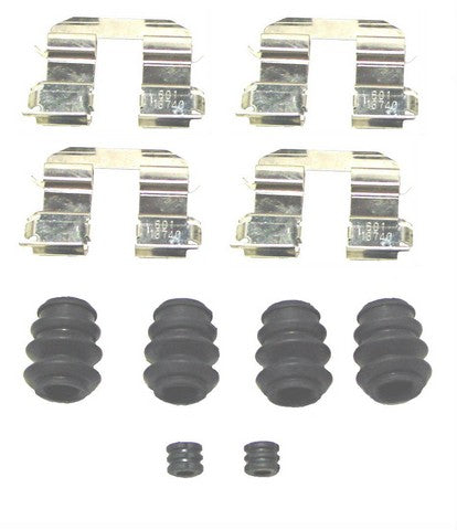 Better Brake Parts Disc Brake Hardware Kit P/N:13549K Fits: Hyundai Accent 07-06, Kia Forte 13-10, Kia Forte Koup 13-10, Kia Rio 07-06, Kia Rio5 07-06, Kia Rondo 12-07 - Image 1