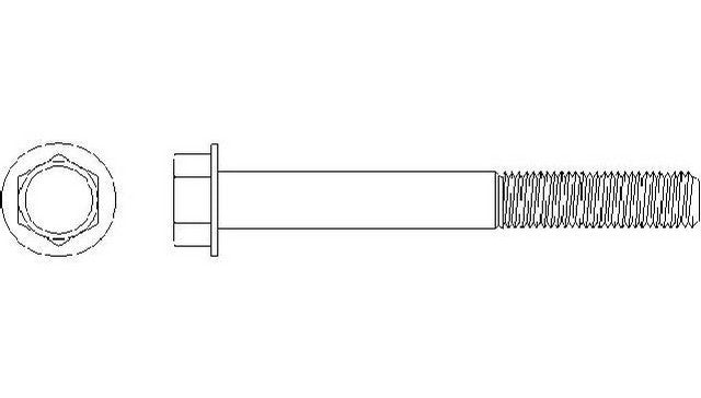 Better Brake Parts Disc Brake Caliper Bolt P/N:13591 Fits: Lexus Lx570 11-08, Toyota Land Cruiser 11-08, Toyota Sequoia 12-08, Toyota Tundra 18-07 - Image 1