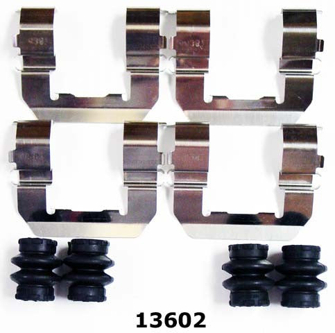 Better Brake Parts Disc Brake Hardware Kit P/N:13602K Fits: Kia Amanti 09-07 - Image 1