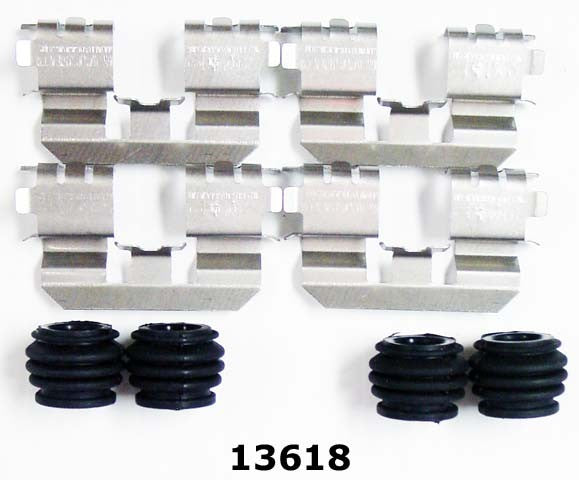 Better Brake Parts Disc Brake Hardware Kit P/N:13618K Fits: Acura Tsx 10-09, Honda Accord 10-08 - Image 1