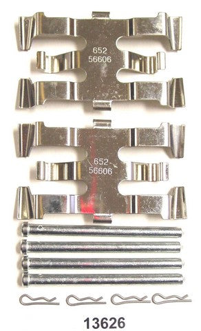 Better Brake Parts Disc Brake Hardware Kit P/N:13626K Fits: Infiniti Fx50, Infiniti G37, Infiniti M37, Infiniti M56, Infiniti Q50, Infiniti Q60, Infiniti Q70, Infiniti Q70l, Infiniti Qx70, Nissan 370z - Image 1