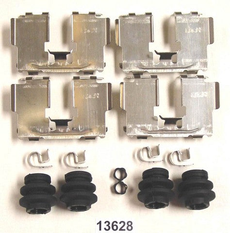 Better Brake Parts Disc Brake Hardware Kit P/N:13628K Fits: Lexus Es300h 18-13, Lexus Es350 18-12, Pontiac Vibe 10-09, Toyota Avalon 18-08, Toyota Camry 24-07, Toyota Matrix 13-09 - Image 1