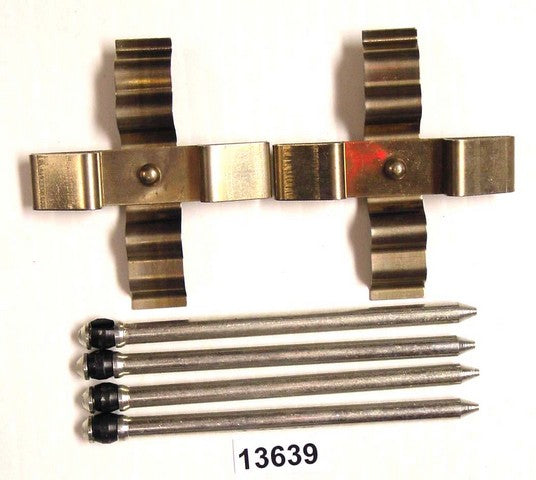 Better Brake Parts Disc Brake Hardware Kit P/N:13639K Fits: Volkswagen Touareg 10-07 - Image 1