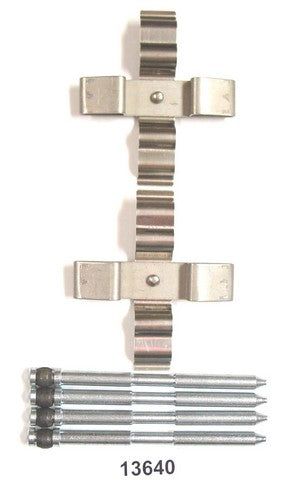 Better Brake Parts Disc Brake Hardware Kit P/N:13640K Fits: BMW 135i 13-08, BMW 135is 2013 - Image 1