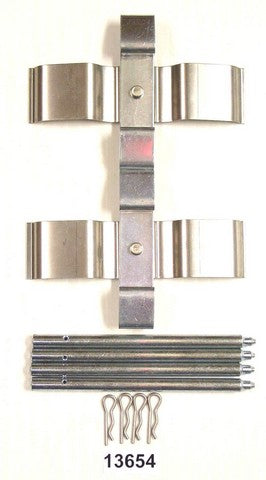 Better Brake Parts Disc Brake Hardware Kit P/N:13654K Fits: Nissan 350z 09-03 - Image 1