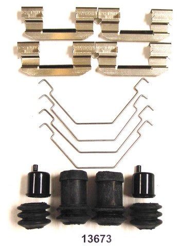 Better Brake Parts Disc Brake Hardware Kit P/N:13673K Fits: Mazda Protege 03-01, Mazda Protege5 03-02 - Image 1