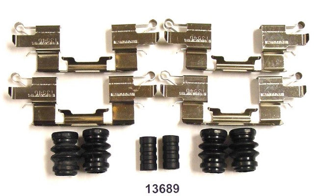 Better Brake Parts Disc Brake Hardware Kit P/N:13689K Fits: Chevrolet City Express 18-15, Nissan Frontier 24-16, Nissan Leaf 14-11, Nissan Nv200 20-13 - Image 1
