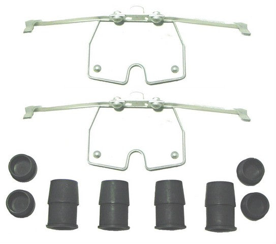 Better Brake Parts Disc Brake Hardware Kit P/N:13706K Fits: BMW 528i, BMW 535i Gt, BMW 535i Gt Xdrive, BMW 550i, BMW 550i Gt, BMW 550i Gt Xdrive, BMW 550i Xdrive, BMW 650i, BMW 650i Gran Coupe, BMW 650i Xdrive - Image 1