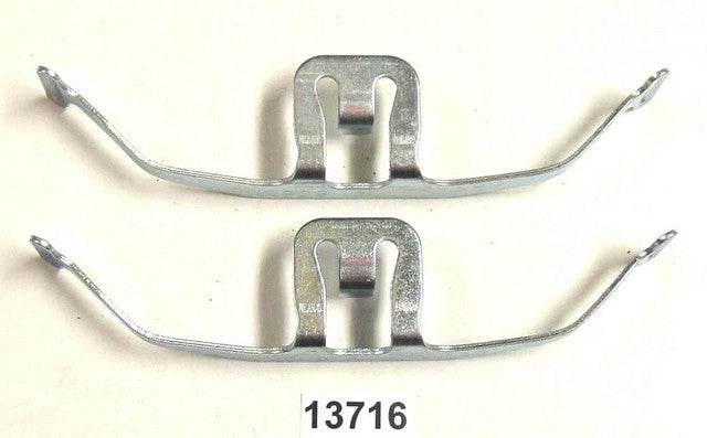 Better Brake Parts Disc Brake Hardware Kit P/N:13716K Fits: Audi A4, Audi A4 Quattro, Audi A5, Audi A5 Quattro, Audi A6, Audi A6 Quattro, Audi A7 Quattro, Audi Allroad, Audi Q5, Audi S4 - Image 1