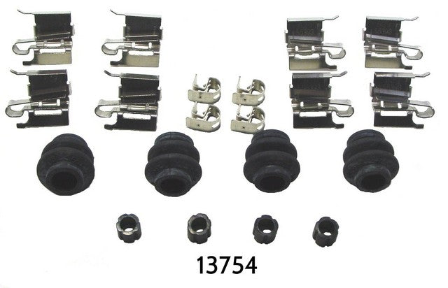 Better Brake Parts Disc Brake Hardware Kit P/N:13754K Fits: Toyota Mirai 19-16, Toyota Prius V 17-12 - Image 1