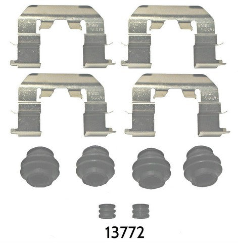 Better Brake Parts Disc Brake Hardware Kit P/N:13772K Fits: Hyundai Elantra Gt 16-13, Hyundai Veloster 16-12, Kia Forte 16-14, Kia Forte Koup 16-14, Kia Forte5 16-14 - Image 1