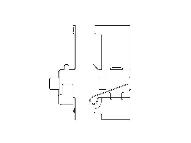 Better Brake Parts Disc Brake Pad Retaining Clip P/N:13832 Fits: Lexus Es300h 18-13, Lexus Es350 18-07, Toyota Avalon 18-08, Toyota Camry 17-07 - Image 1