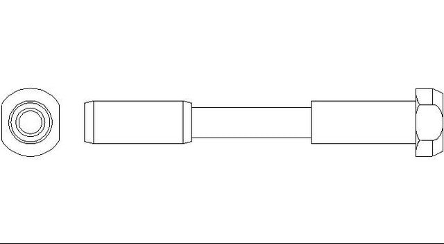 Better Brake Parts Disc Brake Caliper Bolt P/N:13891 Fits: Acura Nsx, Alfa Romeo Giulia, Audi Q7, Audi Rs7, Land Rover Range Rover, Land Rover Range Rover Sport, Lexus Is F, Mercedes-benz G550 4x4, Porsche 911 - Image 1