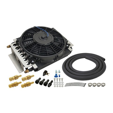 Derale Automatic Transmission Oil Cooler Kit P/N:13900 Fits: Buick Estate Wagon, Buick Roadmaster, Chevrolet Blazer, Chevrolet El Camino, Chevrolet Equinox, Chevrolet G10, Chevrolet K10, Chevrolet K10 Suburban - Image 1