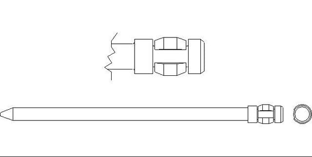 Better Brake Parts Disc Brake Caliper Pin P/N:13978 Fits: Mercedes-benz C230 07-04, Mercedes-benz C320 05-04, Mercedes-benz Clk350 09-06, Mercedes-benz Slk280 08-06, Mercedes-benz Slk300 11-09, Mercedes-benz Slk350 11-06 - Image 1