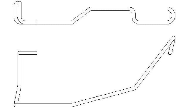Better Brake Parts Disc Brake Pad Spring P/N:14033 Fits: Lexus Ls460 17-07, Lexus Ls600h 16-08 - Image 1