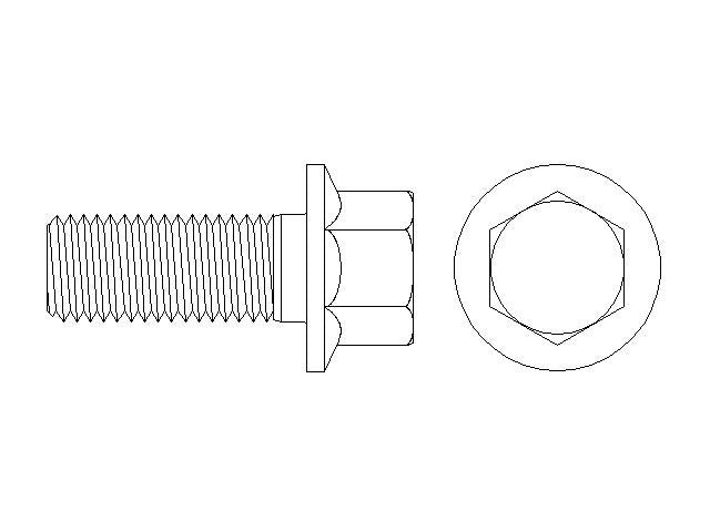 Better Brake Parts Disc Brake Caliper Bolt P/N:14151 Fits: Dodge Ram 4500 10-08, Dodge Ram 5500 10-08, Ford F-450 Super Duty 23-17, Ford F-550 Super Duty 23-17, Ram 4500 24-11, Ram 5500 24-11 - Image 1