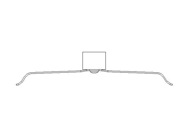 Better Brake Parts Disc Brake Pad Retaining Clip P/N:14247 Fits: Infiniti G35 04-03, Nissan 350z 09-03, Subaru Impreza 14-04, Subaru Wrx Sti 17-15 - Image 1