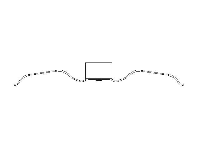 Better Brake Parts Disc Brake Pad Retaining Clip P/N:14283 Fits: Nissan 350z 09-03 - Image 1