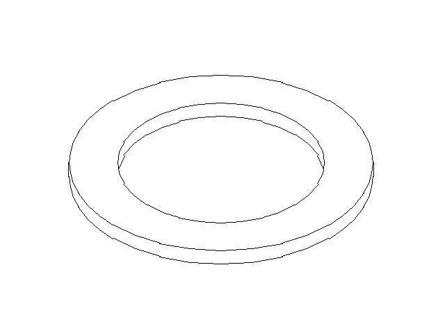 Better Brake Parts Washer P/N:14305 Fits: Hyundai Elantra, Hyundai Kona, Hyundai Veloster, Hyundai Veloster N, Kia Forte, Kia Seltos, Mitsubishi Eclipse Cross, Nissan Sentra, Volkswagen Beetle - Image 1
