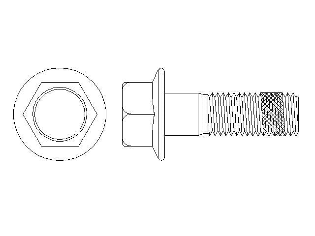 Better Brake Parts Disc Brake Caliper Bolt P/N:14311 Fits: Ford Bronco, Ford Ranger, Ford Transit Custom, Ford Transit-150, Ford Transit-250, Ford Transit-350, Ford Transit-350 Hd, Mercedes-benz A220, Mercedes-benz C300, Mercedes-benz Cla250 - Image 1