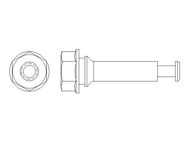 Better Brake Parts Disc Brake Caliper Bolt P/N:14348 Fits: Audi Rs5, Audi Rs5 Sportback, BMW X5, BMW X6, Hyundai Elantra, Hyundai Elantra Gt, Hyundai Sonata - Image 1