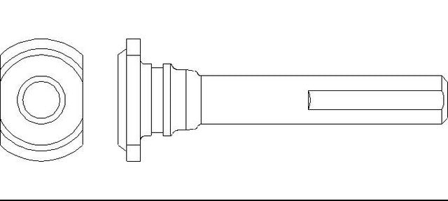 Better Brake Parts Disc Brake Caliper Bolt P/N:14374 Fits: Ford E-transit, Ford Transit Custom, Ford Transit-150, Ford Transit-250, Ford Transit-350, Ford Transit-350 Hd, Mercedes-benz Glk250, Mercedes-benz Glk350 - Image 1