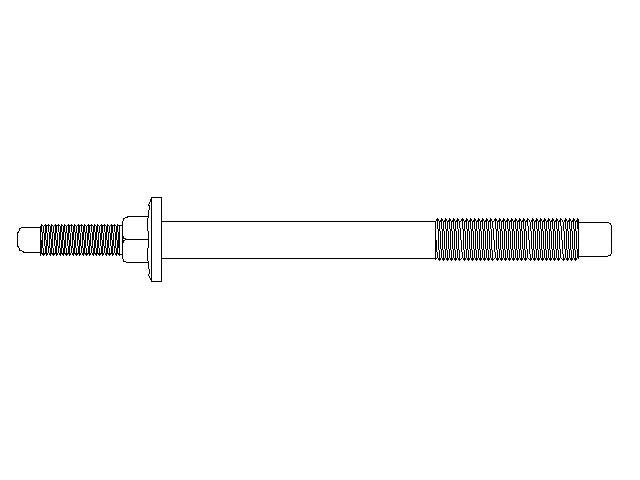 Better Brake Parts Disc Brake Caliper Bolt P/N:14561 Fits: Ford F-150 11-04, Lincoln Mark Lt 08-06 - Image 1