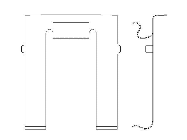 Better Brake Parts Disc Brake Pad Retaining Clip P/N:14748 Fits: Hyundai Equus 16-12, Kia K900 17-15 - Image 1