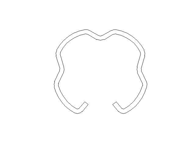 Better Brake Parts Disc Brake Pad Spring P/N:14791 Fits: Hyundai Elantra, Hyundai Elantra Gt, Hyundai Kona, Hyundai Veloster, Hyundai Veloster N, Kia Forte, Kia Forte Koup, Kia Forte5, Kia Seltos, Kia Soul, Mitsubishi Eclipse Cross - Image 1