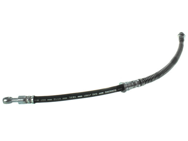 Centric Parts Brake Hydraulic Hose P/N:150.46017 Fits: Chrysler Sebring 05-01, Dodge Stratus 05-01, Mitsubishi Eclipse 05-00, Mitsubishi Galant 03-98, Mitsubishi Montero 1992 - Image 1