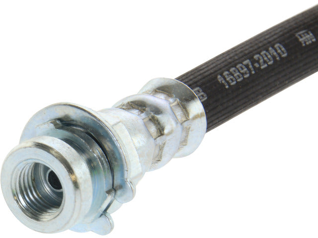 Centric Parts Brake Hydraulic Hose P/N:150.66012 Fits: Chevrolet K20 86-81, Chevrolet K20 Suburban 86-81, Chevrolet V20 1987, Chevrolet V20 Suburban 88-87, Chevrolet V2500 Suburban 91-89, GMC K2500 86-81, GMC V2500 1987, GMC V2500 Suburban 91-90 - Image 2