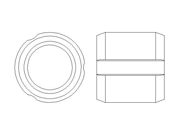 Better Brake Parts Disc Brake Caliper Pin Bushing P/N:15013 Fits: Ford Explorer 25-20, Infiniti Jx35 2013, Infiniti Qx60 20-14, Infiniti Qx60 23-22, Lincoln Aviator 23-20, Nissan Murano 24-15, Nissan Pathfinder 20-13, Nissan Pathfinder 24-22 - Image 1