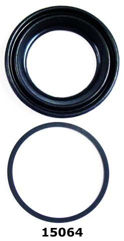 Better Brake Parts Disc Brake Caliper Repair Kit P/N:15064K Fits: Chevrolet Spectrum, Geo Spectrum, Hyundai Accent, Isuzu I-mark, Mazda 929, Mazda Glc, Mini Cooper, Mitsubishi Mirage, Nissan 200sx, Nissan Maxima, Plymouth Colt, Saab 900, Suzuki Verona - Image 1