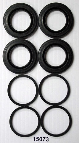 Better Brake Parts Disc Brake Caliper Repair Kit P/N:15073K Fits: Volvo 240 93-90, Volvo 242 84-75, Volvo 244 89-75, Volvo 245 89-75, Volvo 262 1976, Volvo 262 81-78, Volvo 264 79-76, Volvo 265 79-76, Volvo Dl 1984, Volvo Gle 1984 - Image 1