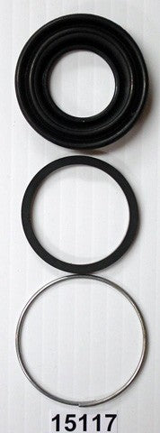 Better Brake Parts Disc Brake Caliper Repair Kit P/N:15117K Fits: BMW 318i, BMW 318is, BMW 325, BMW 325e, BMW 325es, BMW 325i, BMW 325is, BMW 325ix, BMW 524td, BMW 528e - Image 1