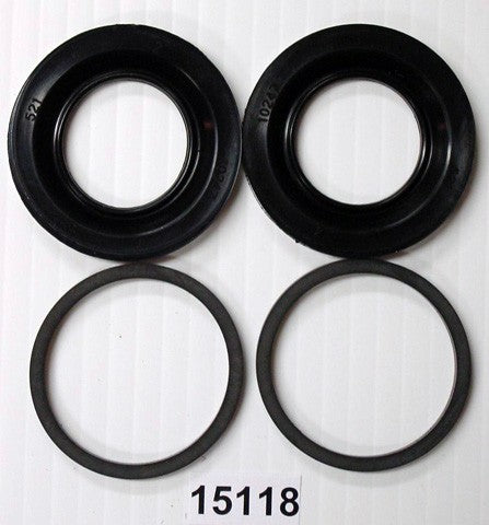 Better Brake Parts Disc Brake Caliper Repair Kit P/N:15118K Fits: Mercedes-benz 200d, Mercedes-benz 220, Mercedes-benz 220d, Mercedes-benz 230, Mercedes-benz 240d, Mercedes-benz 250c, Mercedes-benz 280, Mercedes-benz 280c, Mercedes-benz 280ce - Image 1