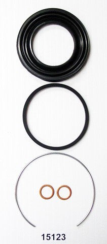Better Brake Parts Disc Brake Caliper Repair Kit P/N:15123K Fits: Geo Prizm 97-89, Suzuki Aerio 05-02, Suzuki Esteem 02-95, Toyota Celica 91-86, Toyota Corolla 97-90 - Image 1